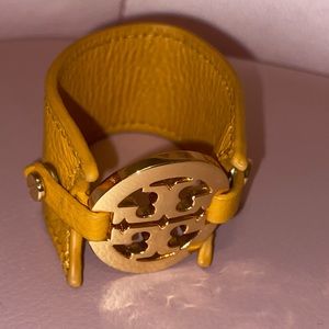 Tory Burch leather cuff